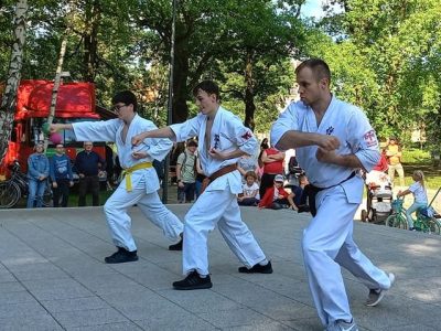 pokaz karate kyokushin oława park